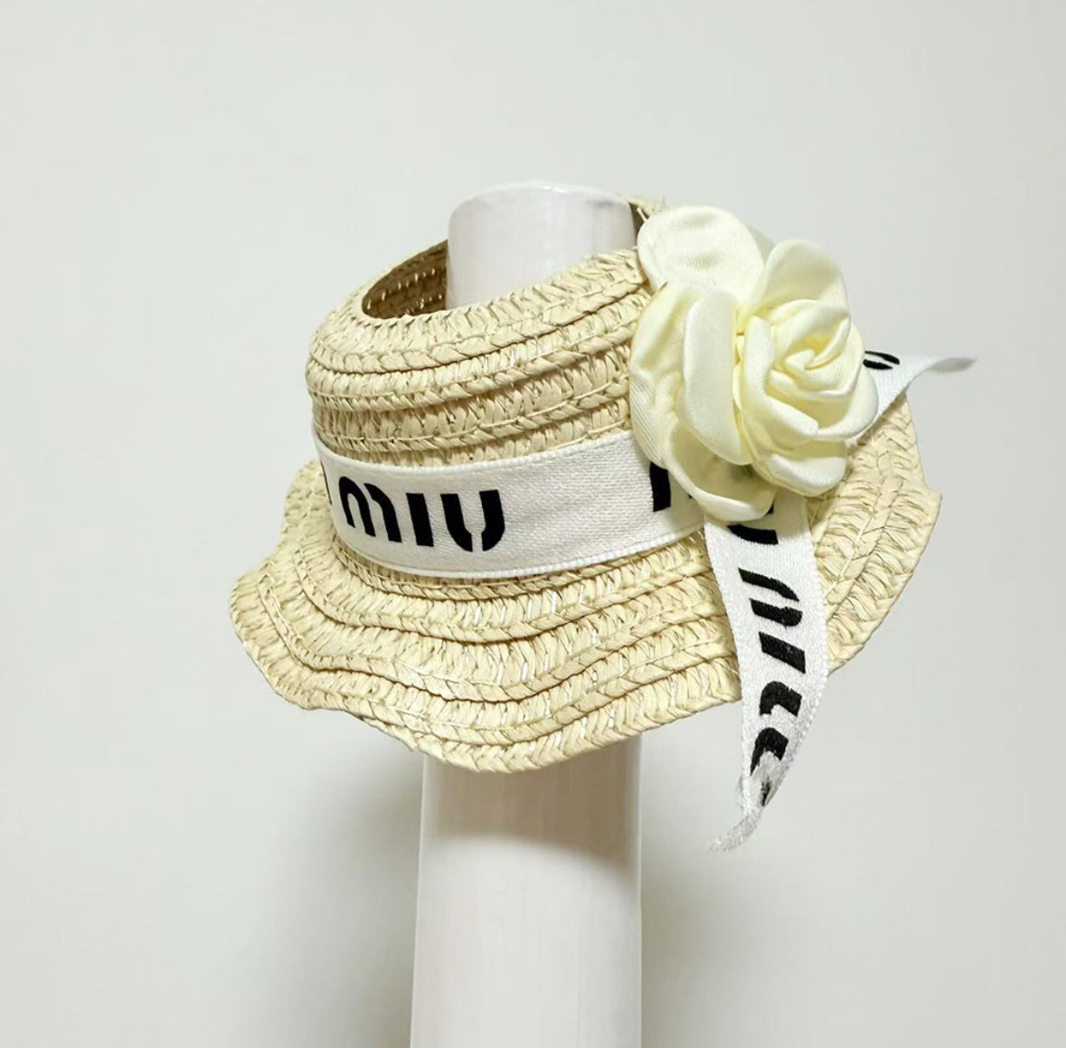 💛 M-Inspired Straw Hat for doll – Miniature Designer Accessory