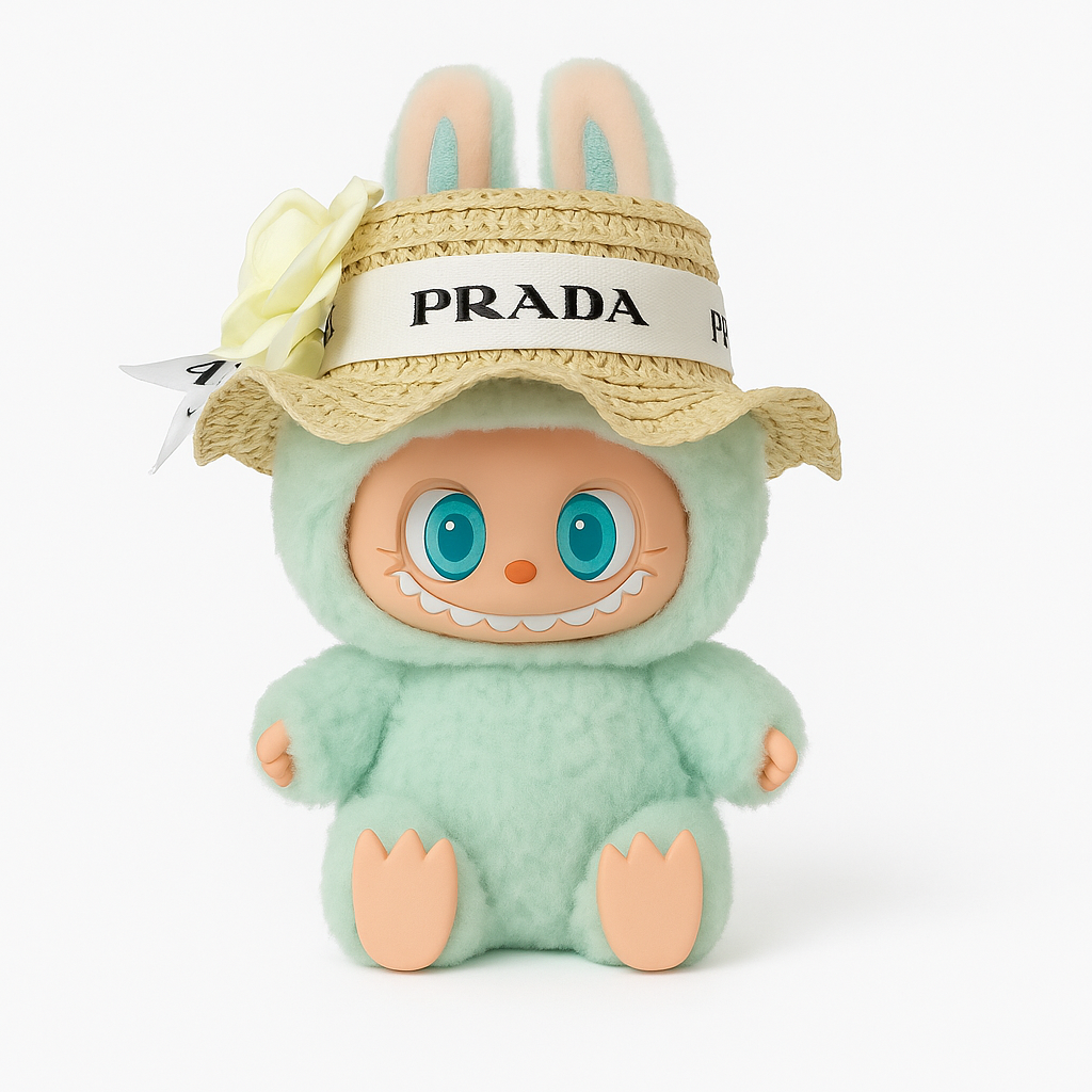 🤍Inspired Mini Straw Hat for Dolls