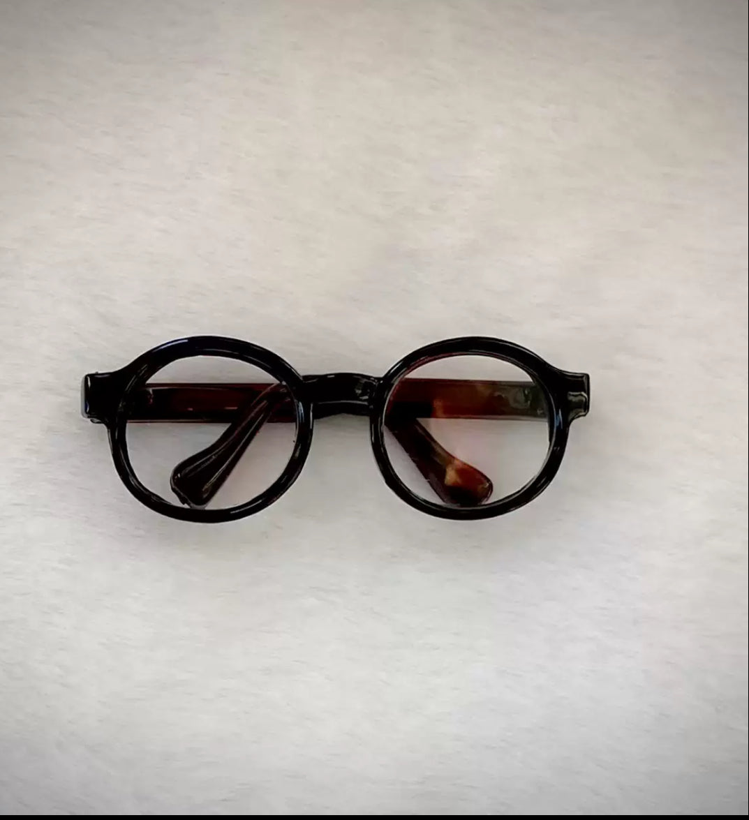 🕶️ Mini Retro Glasses for Doll